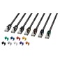 Lanview CAT6A S/FTP 25m Black LSZH, Lanview CAT6A S/FTP 25m Black LSZH,